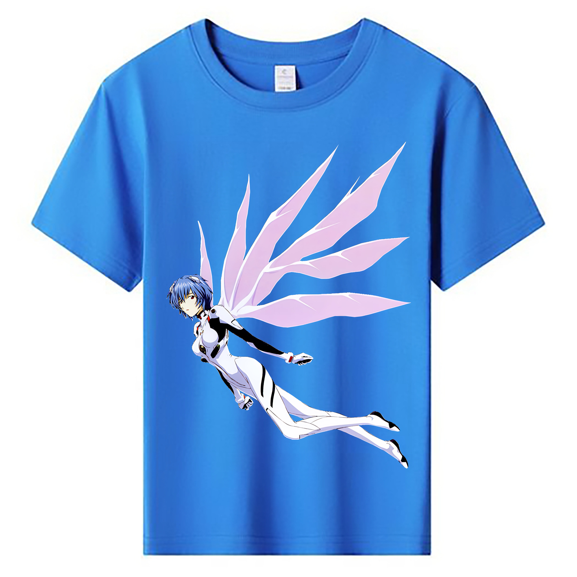 （画像用） EVA 新世紀エヴァンゲリオン 綿100％キッズTシャツ（フロントプリント）